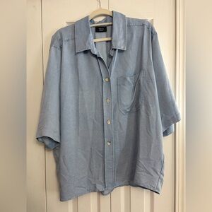 Vici Sky Blue Casual Shirt 👕 NWOT
